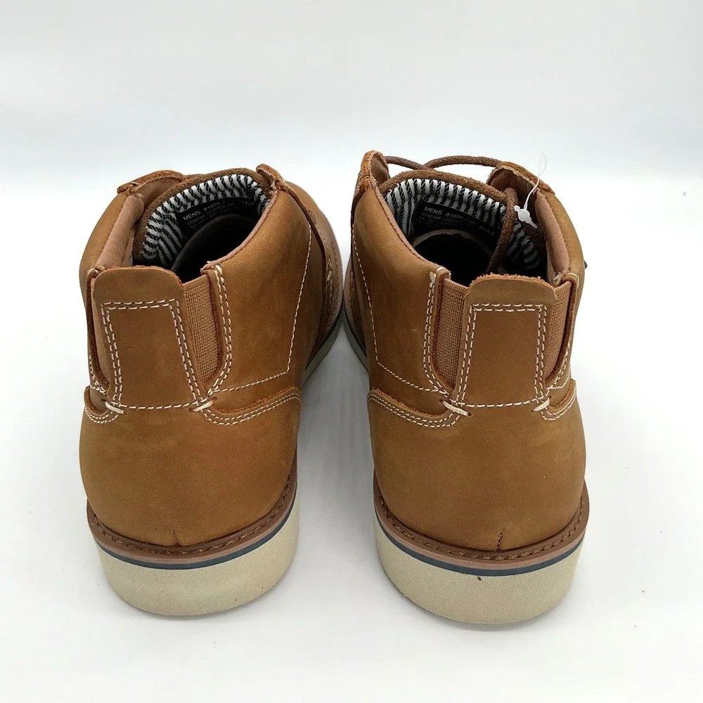Nunn Bush Buchanan Mens Tan Brown Leather Chukka Boots 81098-239 Size 8M NEW